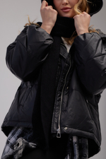 Куртка пух + шарф