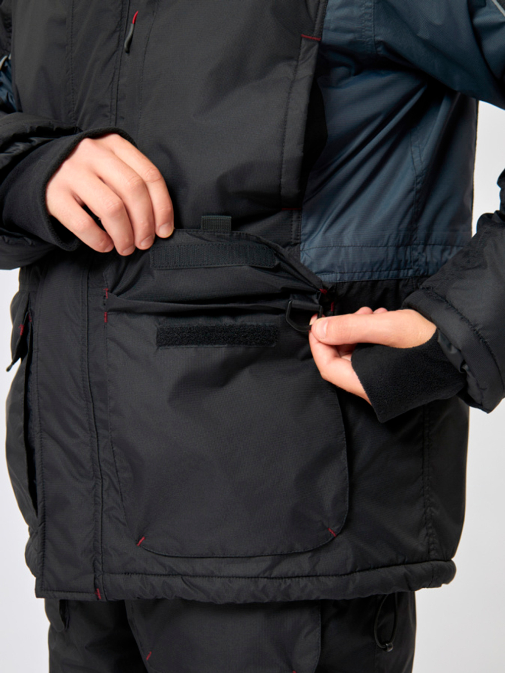 Костюм зимний Alaskan Larsen L серый/черный