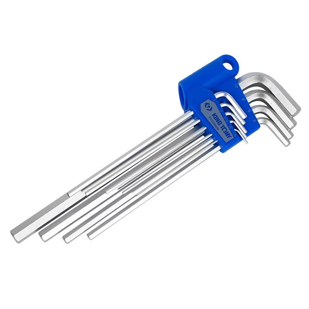 KING TONY (20209MR) Набор Г-образных шестигранников 1.5-10 мм, 9 предметов