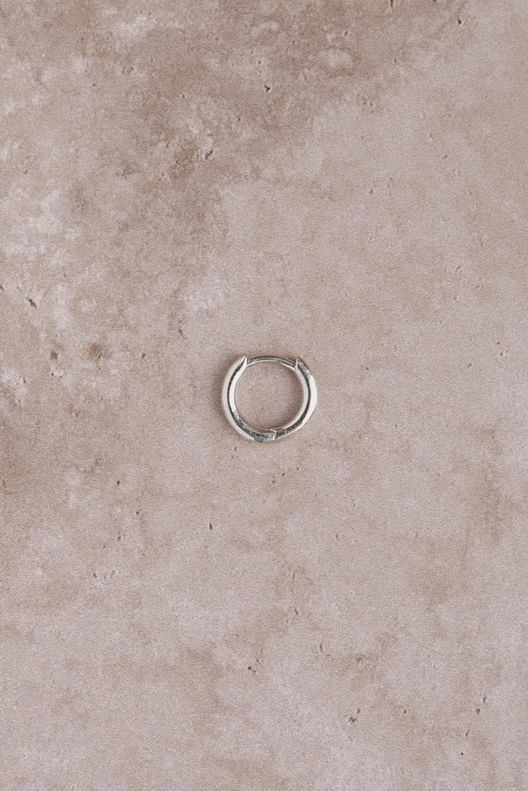 Моносерьга Big Click Silver 2.0 / Noir Et Blanc