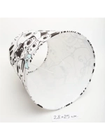 Абажур для торшера e27 тканевый декоративный