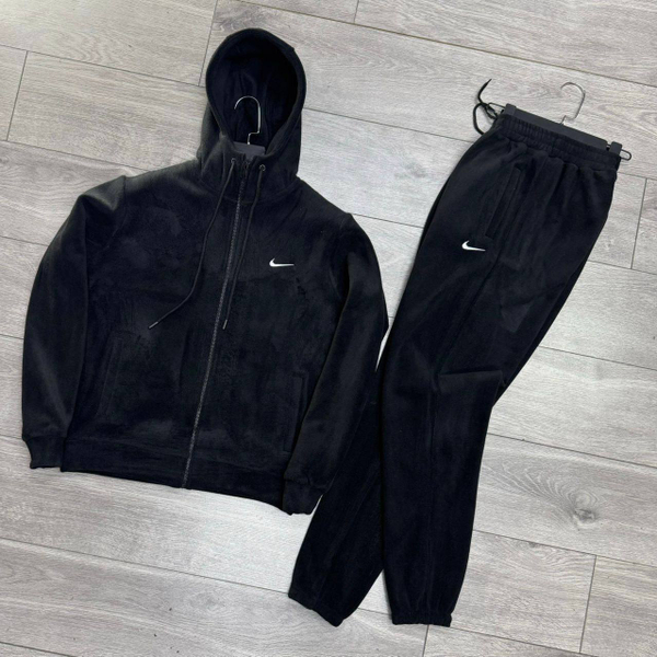 Костюм худи/брюки Nike Fleece black