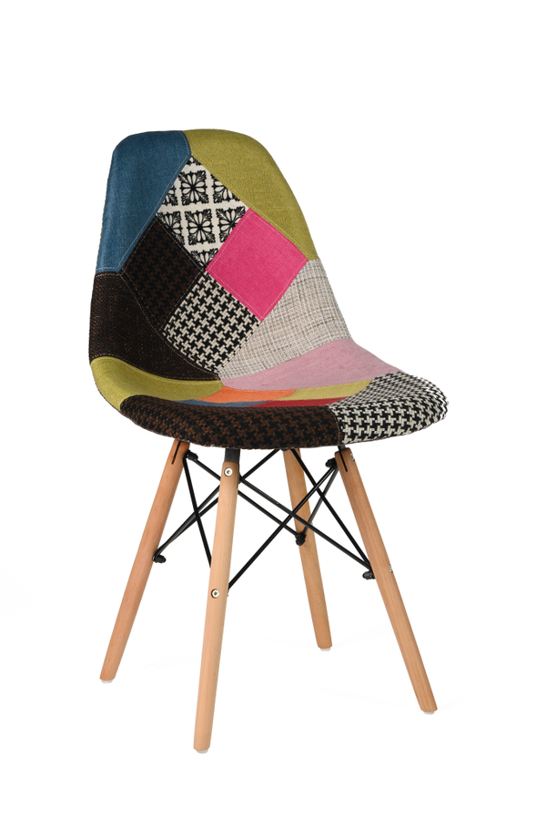 СТУЛ  Bormio Patchwork GN-8078H РОЗОВЫЙ