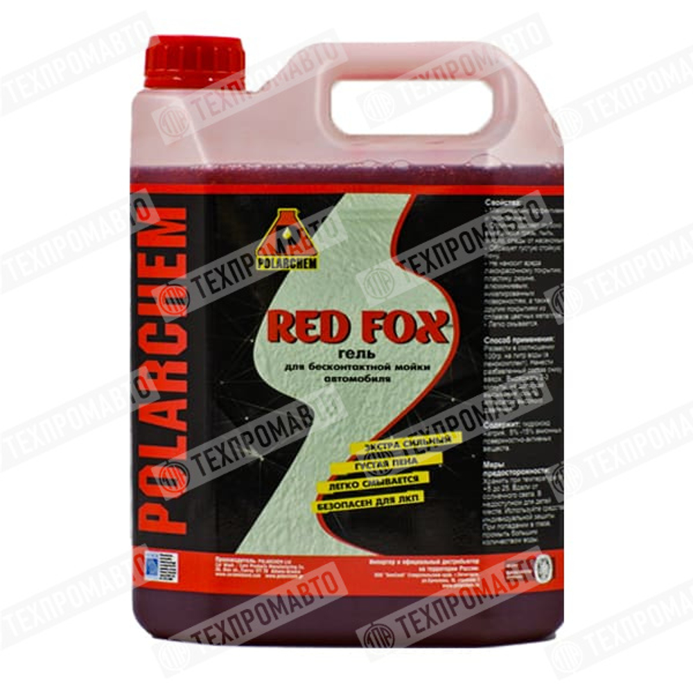 RED FOX-R сильно концентрированный гель для бесконтактной мойки 4 л