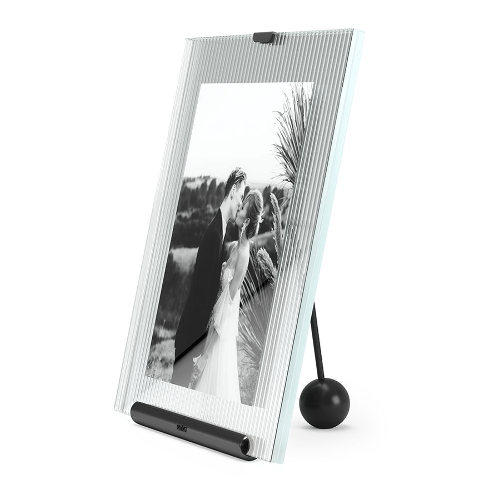 Фоторамка Flute, 20х23 см, черная