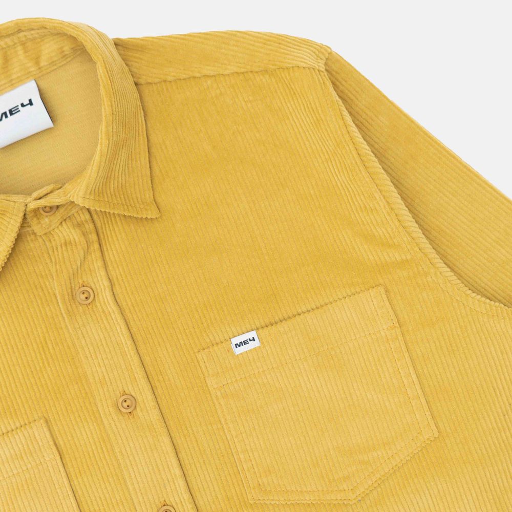 Рубашка Меч FW23 Velvet Amber Горчичная