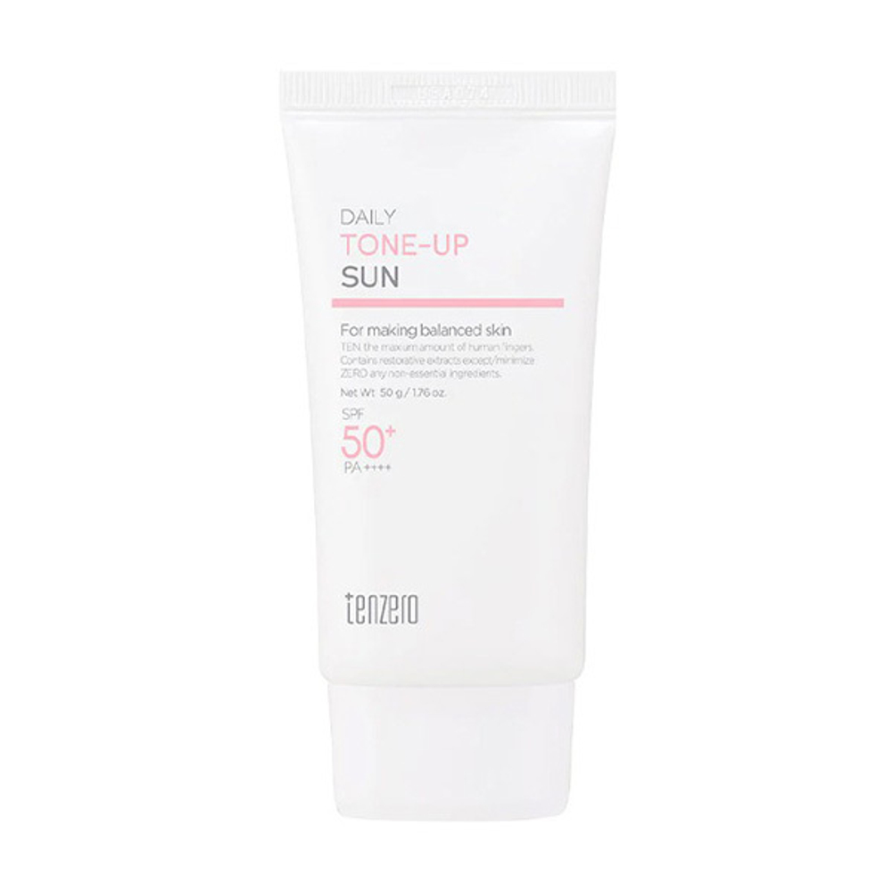 Солнцезащитный крем с тонирующим эффектом SPF 50+ PA++++ Tenzero Daily Tone-Up Sun 50г