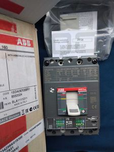 Выключатель автоматический ABB Tmax XT2N 160 Ekip LS/I In160A 3p F F 1SDA067058R1
