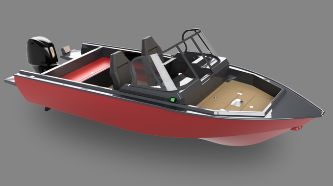 Лодка BERKUT M-Fisher