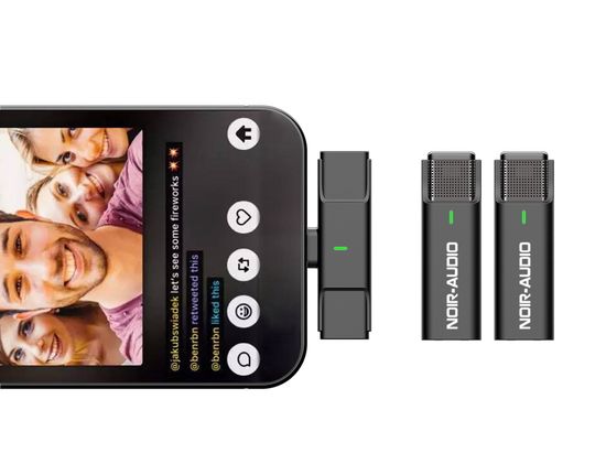 Беспроводной микрофон для устройств с Type-C разъёмом NOIR-audio Smart 2 Type-C DUOS двойной
