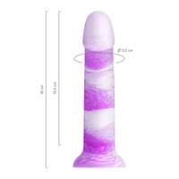 Фиолетовый фаллоимитатор 18см ToyFa Beyond Neil 872017