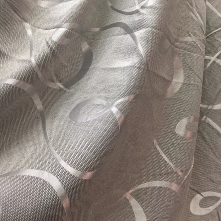 Блэкаут рогожка "Петля" бежевая оптом. Ш-280 см.