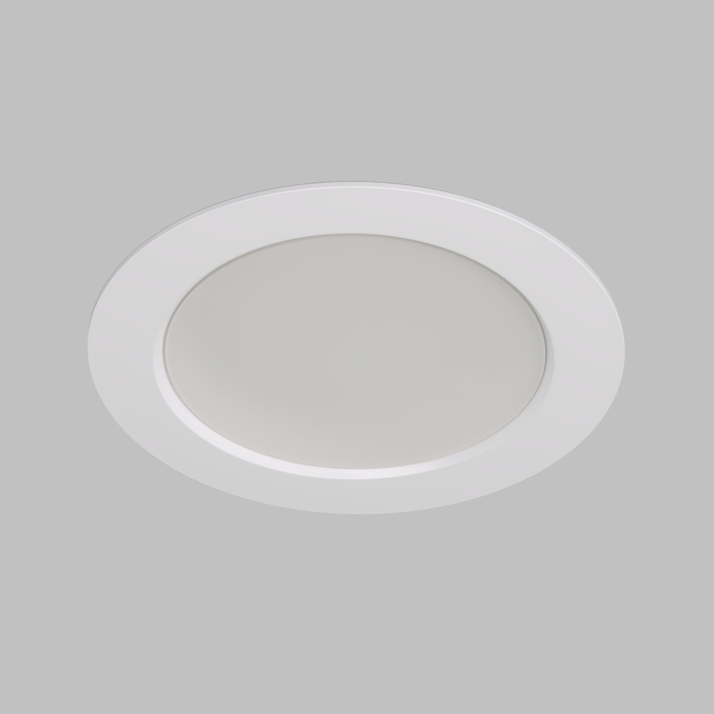 DK3049-WH Встраиваемый светильник, IP 20, 7Вт, LED, белый, пластик