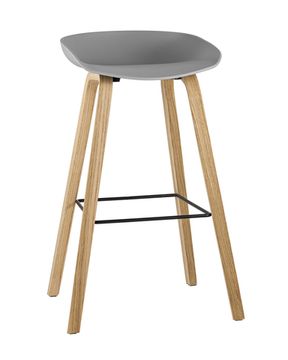 Стул барный LIBRA СЕРЫЙ 2 шт