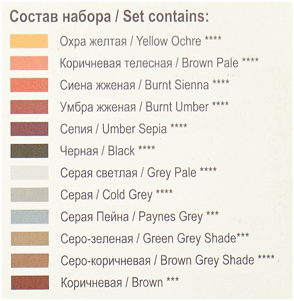 Пастель сухая художественная "Сонет" "Графика", 12 цветов, круглое сечение, 7141243