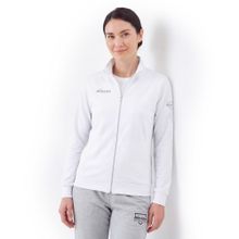 Костюм спортивный MIKASA MT537/530-022-L, р.L, 70% хлопок, 30% полиэстер, бело-серый