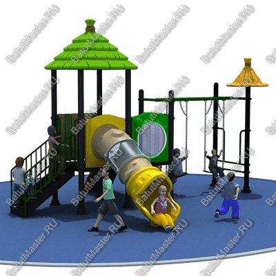 Детская игровая площадка «Изумрудная поляна»