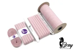 019 641/12 ОПТ Резинка отделочная Lauma Fabrics, 12 мм, лотос 019