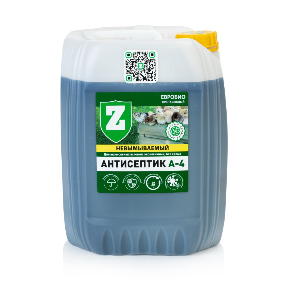 Антисептик для дерева Зелест ЕвроБио А-4 (Готовый состав)