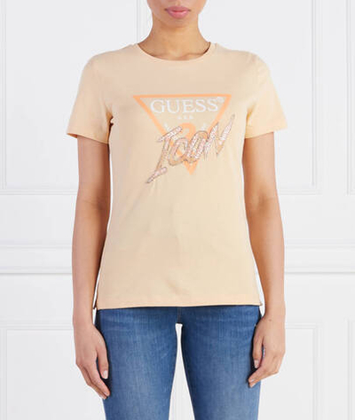 Футболка GUESS - персиковый(W3GI46 I3Z14)