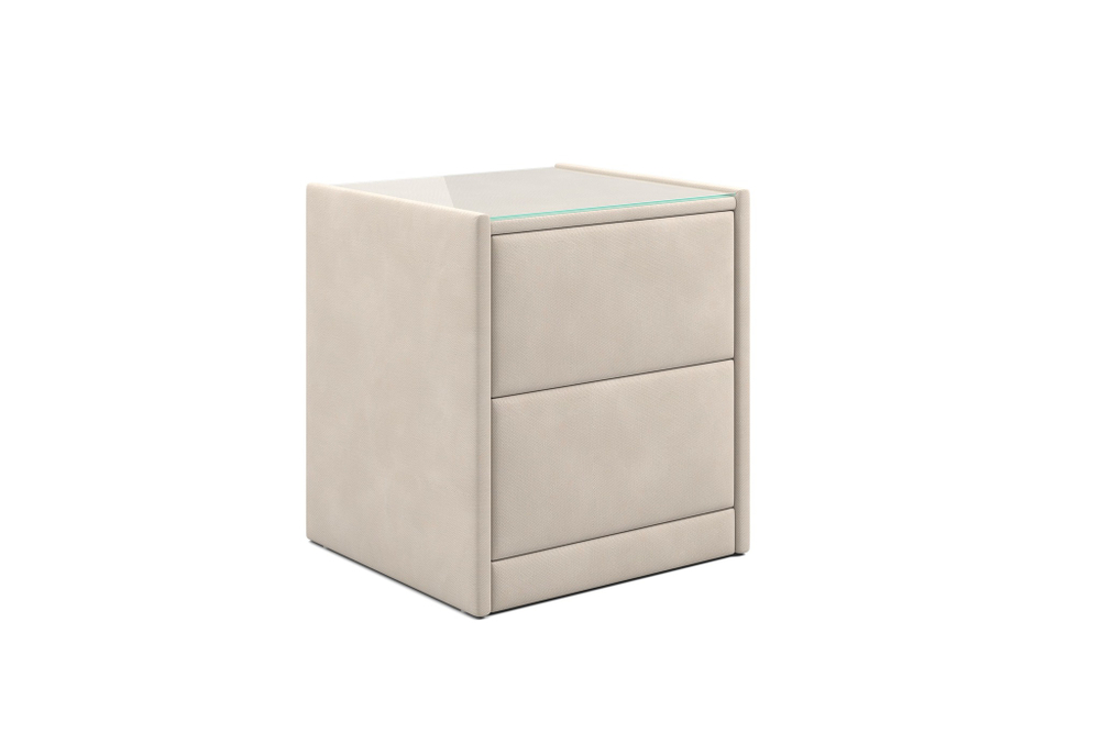 Тумба мягкая "Аризона"  Альба бежевый