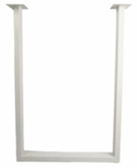 Подстолье П - образное 710 для барной стойки, цвет белый муар