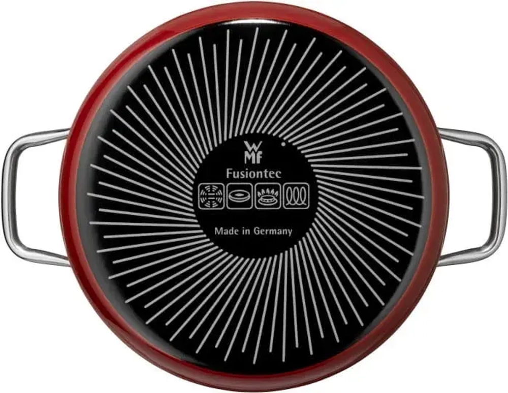 WMF Кастрюля Fusiontec Compact 24 см 4,5 л красная
