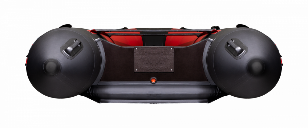 Таймень NX 4000 НДНД PRO красный/черный (Лодка ПВХ под мотор)