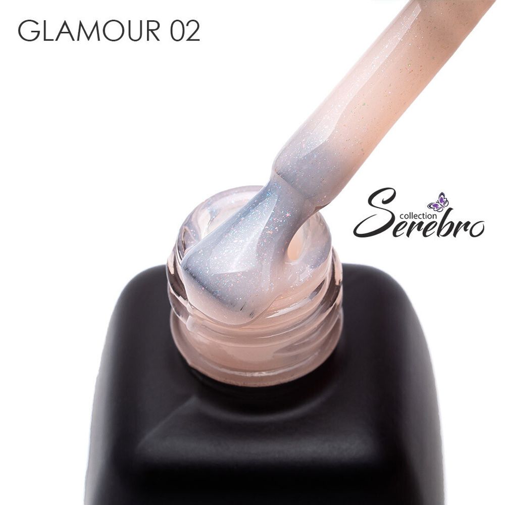 База Glamour №02 Serebro, 11 мл