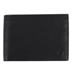 Кошелек из черной натуральной кожи Piquadro Black square PU1392B3R/N