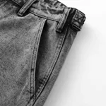 Шорты Ymkashix Джинсовые черные