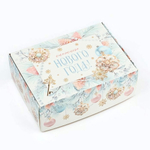 Коробка складная "Снежного Нового года" 14х10х5см (Дарите Счастье)