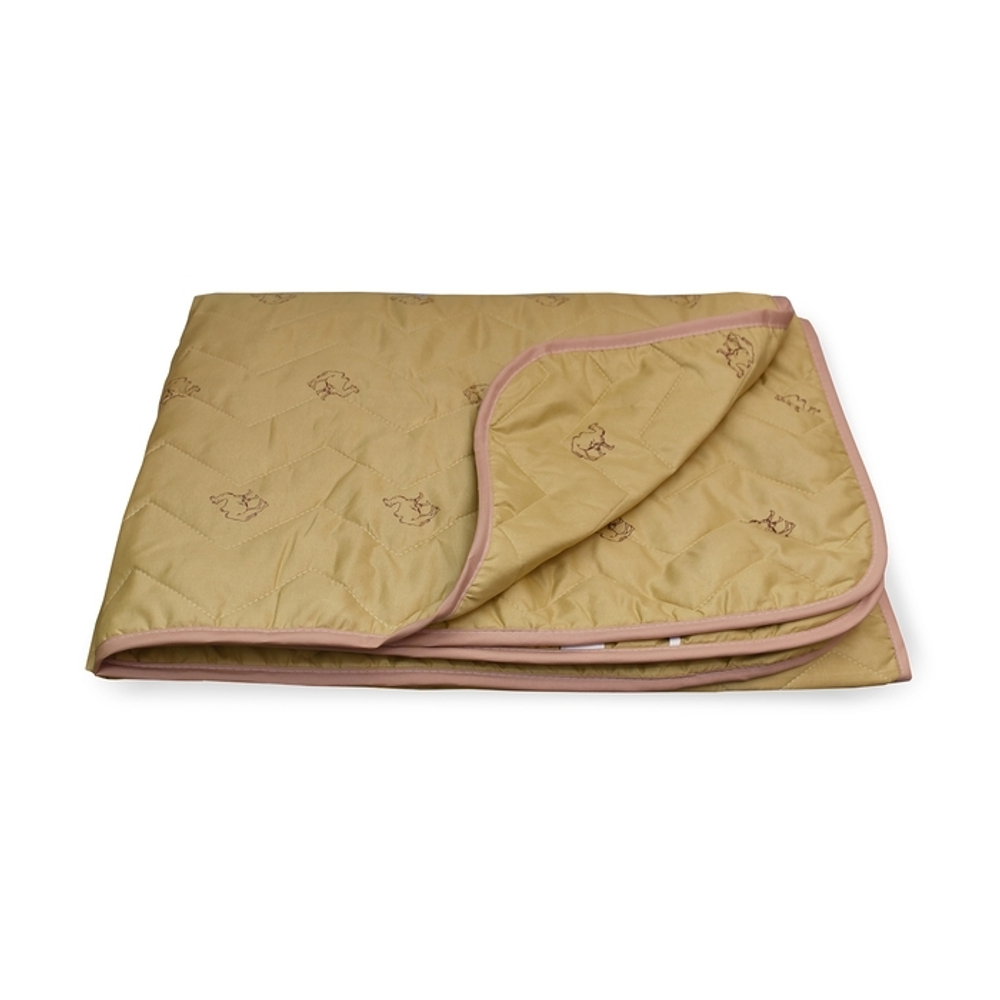 Одеяло "Верблюд" стеганое облегчен.140*205 микрофибра(150гр/м)