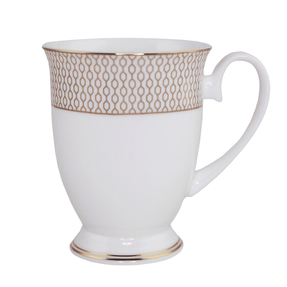 Lenardi 145-537 Кружка 350 мл СЕВИЛЬЯ в под.уп.(х36)Костяной фарфор
