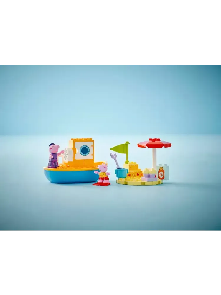 Конструктор Duplo 10432 Свинка Пеппа: прогулка на лодке