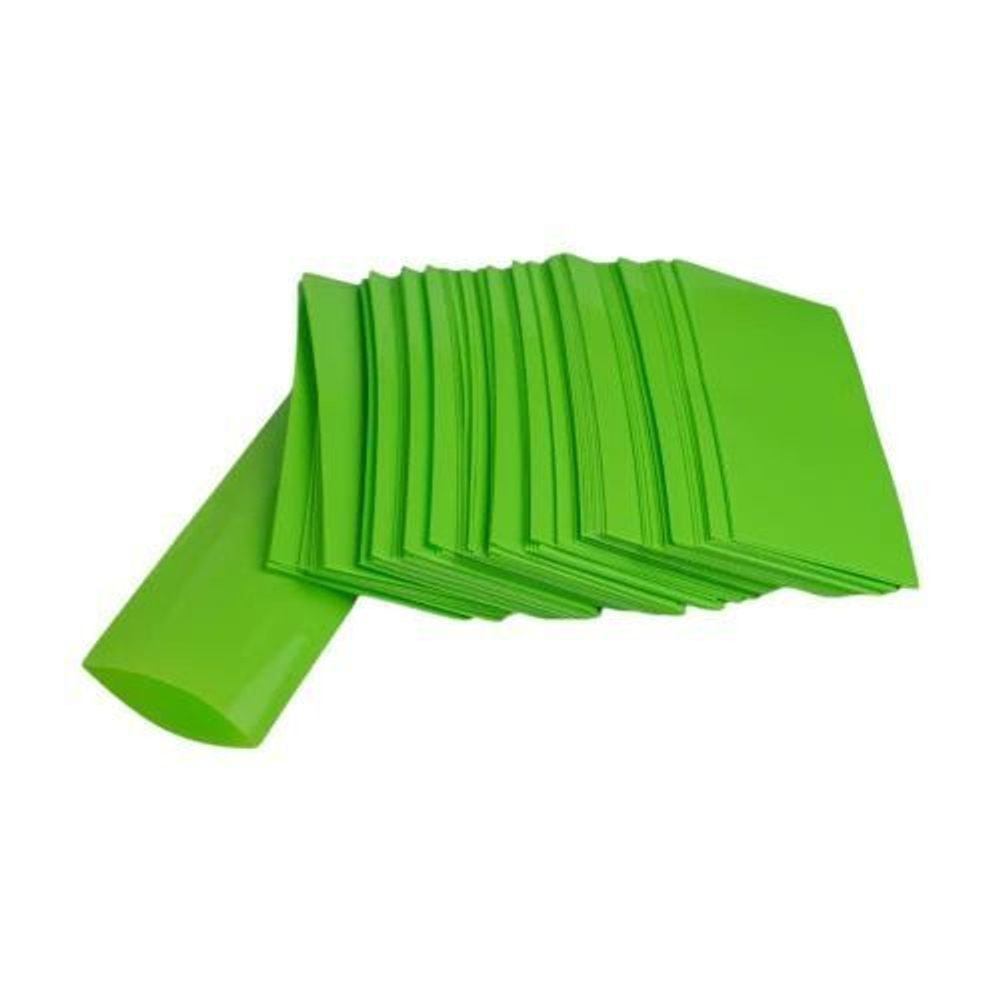 Термоусадочная трубка для 21700 (100 Шт) Зеленая