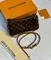 Сумка-клатч Louis Vuitton Liv, коричневый