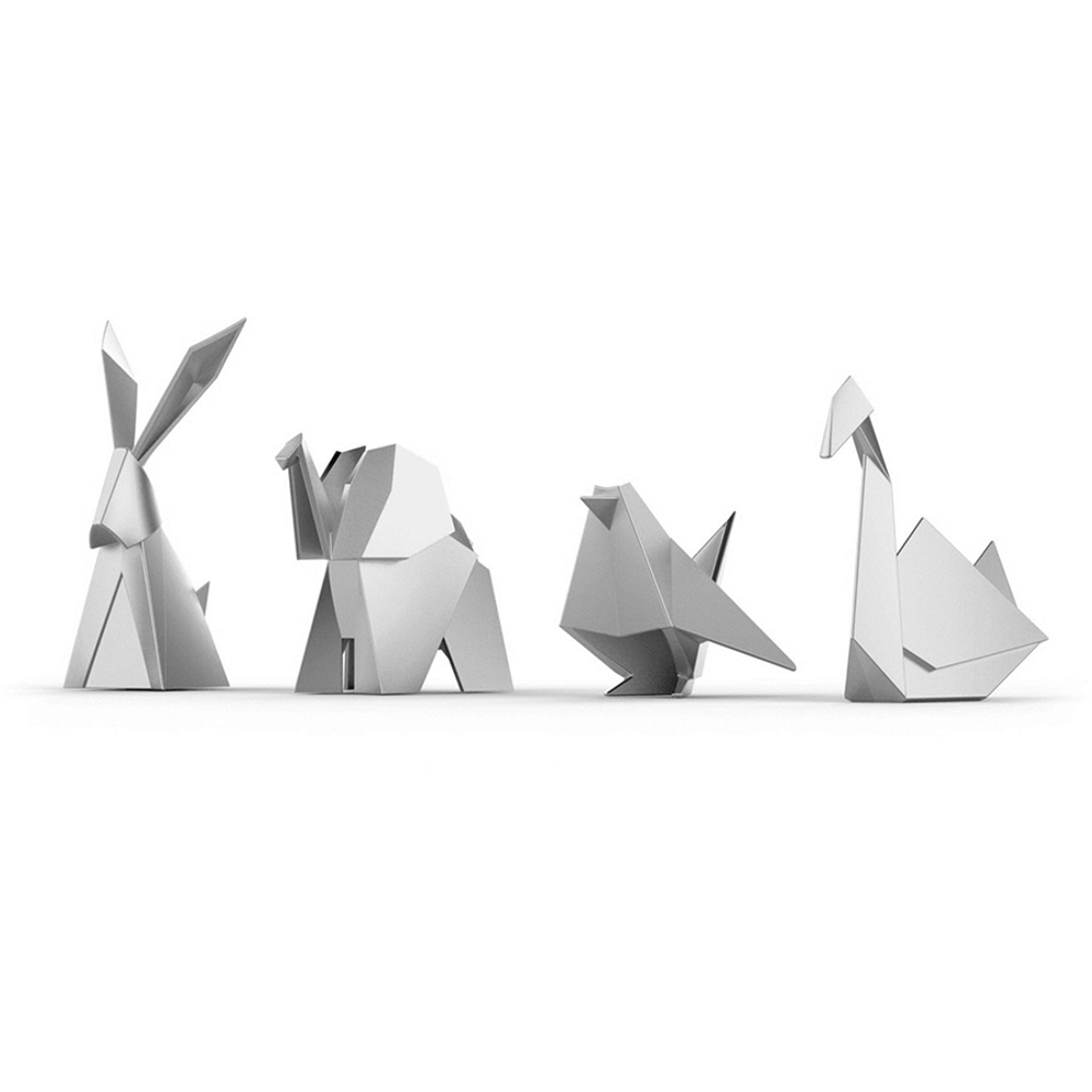 Держатель для колец Origami слон хром, Umbra