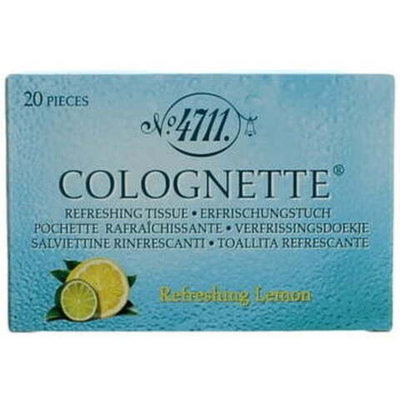 4711 Refreshing Lemon Tissues Vlhčené ubrousky 20.0ks