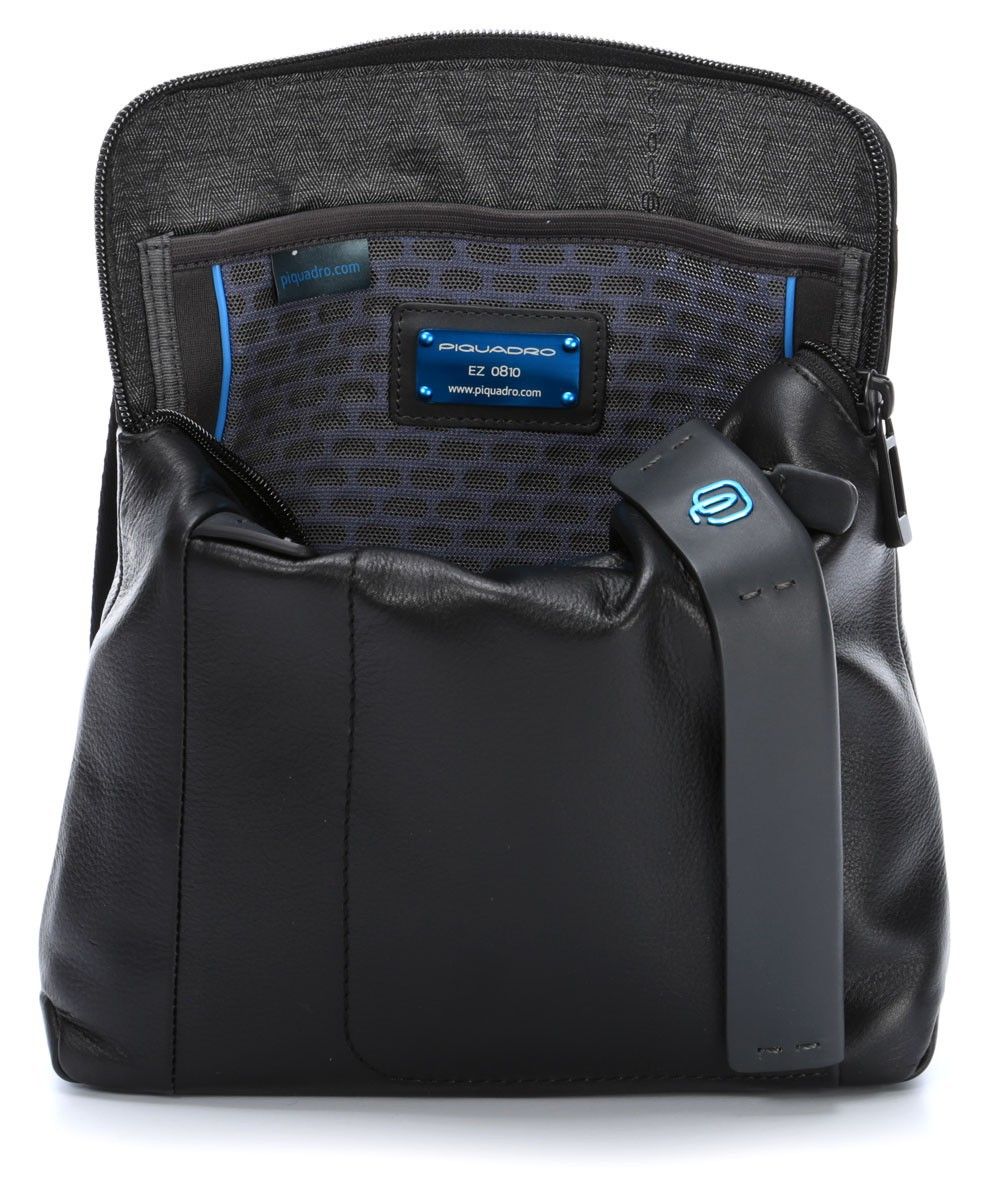 Сумка мужская Piquadro Pulse черный телячья кожа (CA1358P15/N)