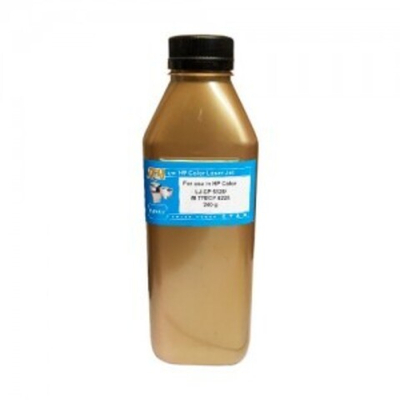 Тонер для HP Color LJ CP 5525/M775/CP5225 (240гр, голубой, Chemical MKI) Gold ATM