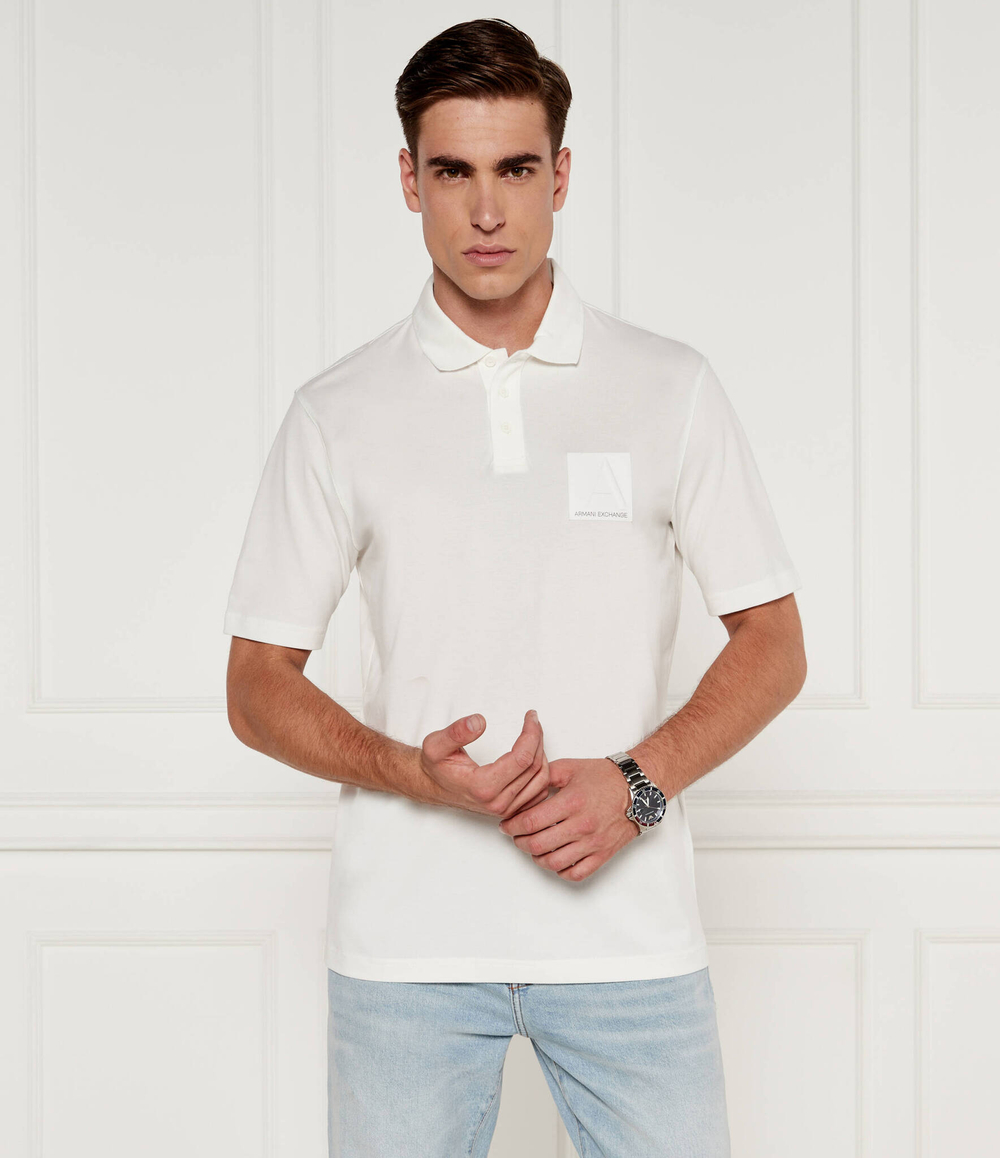 Поло Armani Exchange - белый(6DZFJA ZJXHZ)