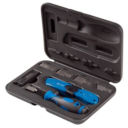 Цена на МАСТАК (107-03027C) Набор для срезания полиуретана, кейс, 27 предметов