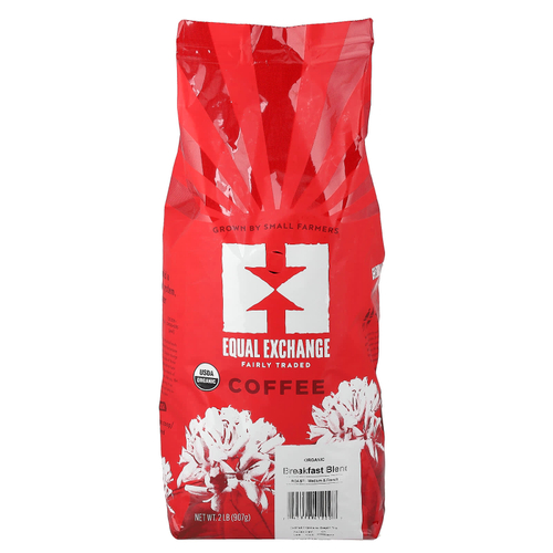 Equal Exchange, кофе, органическая смесь для завтрака, средняя и французская обжарка, 907 г (2 фунта)
