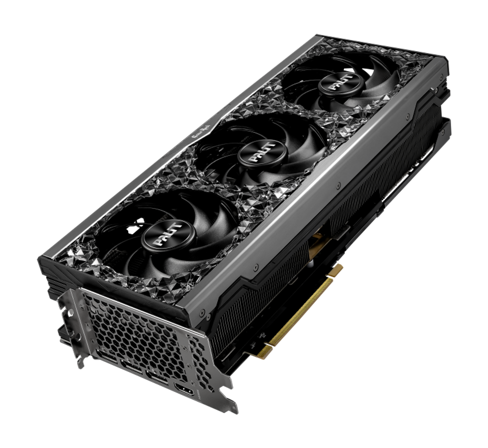 Видеокарта PALIT PCIE16 RTX4090 24GB 4090 GAMEROCK OMNIBLACK (NED4090019SB-1020Q)