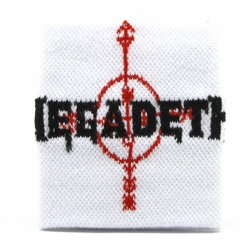 Напульсник Megadeth белый (083)