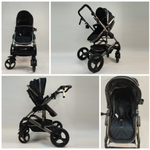 Коляска-трансформер с сумкой 2 в 1 Luxmom 555