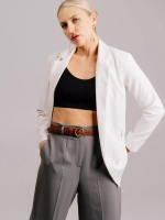 Ремень кожаный плетеный