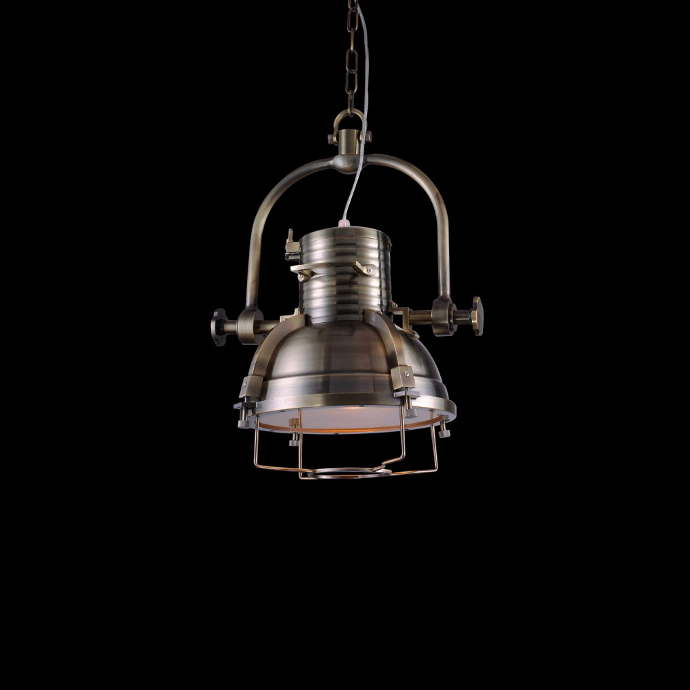 Подвесной светильник KM025 antique brass
