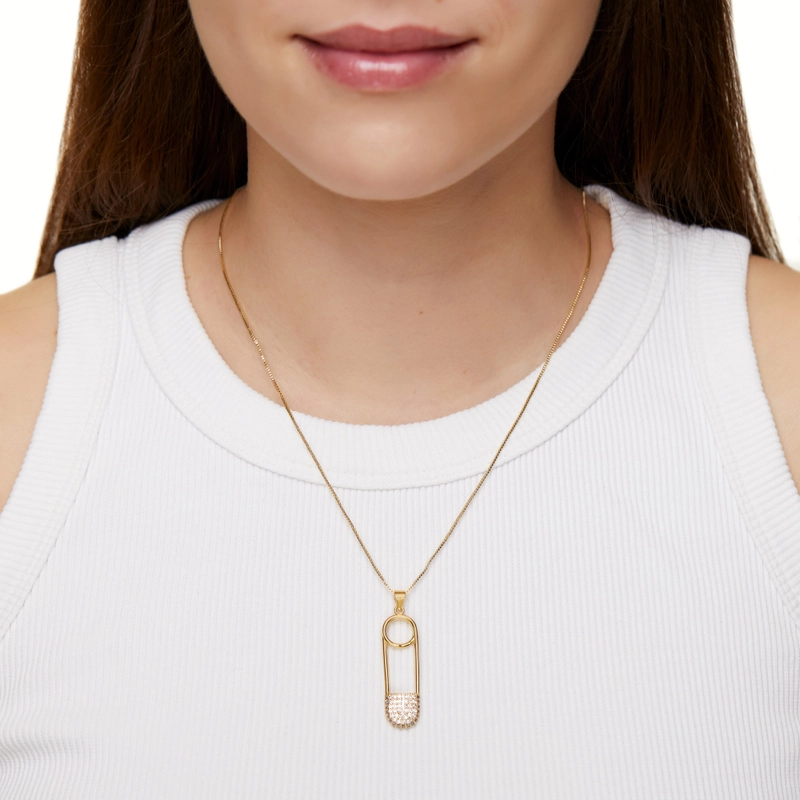 Колье Кристальная Булавка